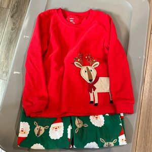 Carters Fleece Christmas Pajamas